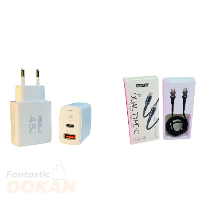 GearUP GP007 45W Fast PD Charger